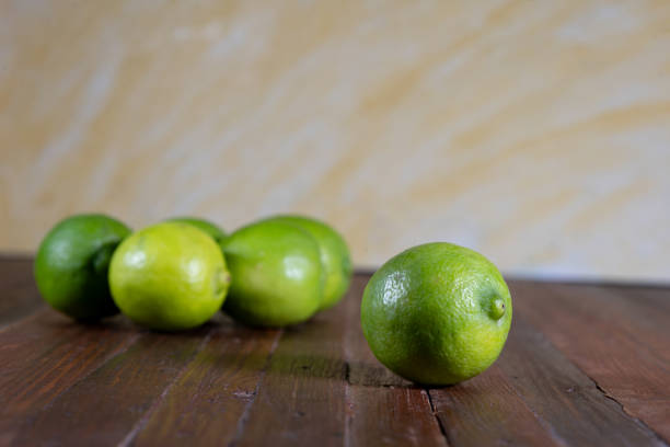 A photo of a green Lemons.