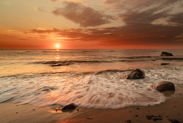 istock Sunset over the Baltic Sea. 1629994958