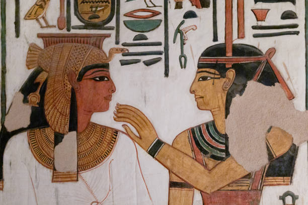istock The Queen Nefertari in her tomb. 1630009255
