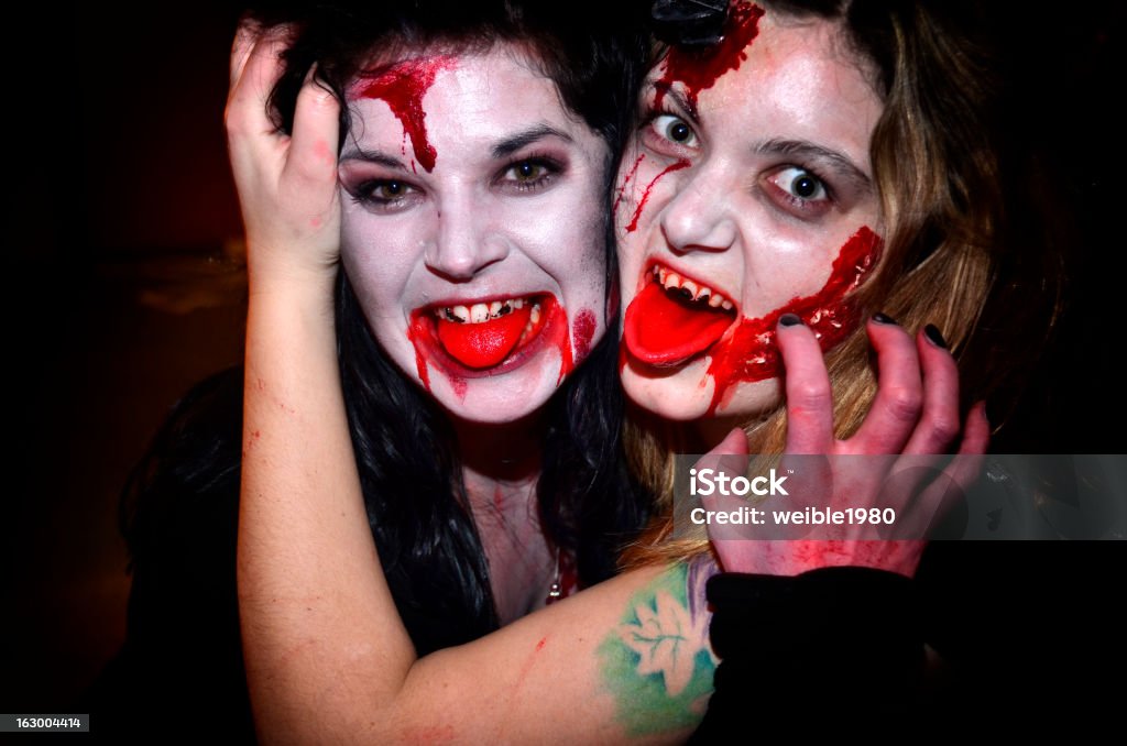 Zombie Mädchen - Lizenzfrei Übersinnliches Stock-Foto