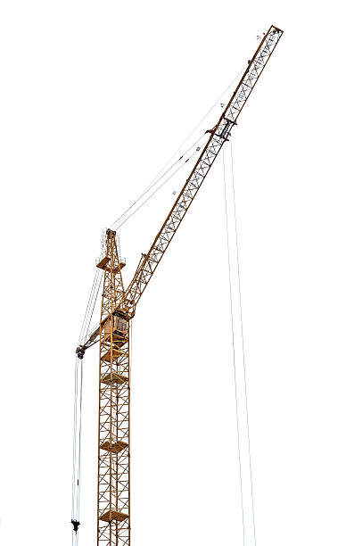 istock isolated on white yellow tower crane 163004978