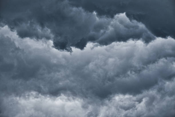 istock Dark clouds before the rain, used to make a background image. 1630131986