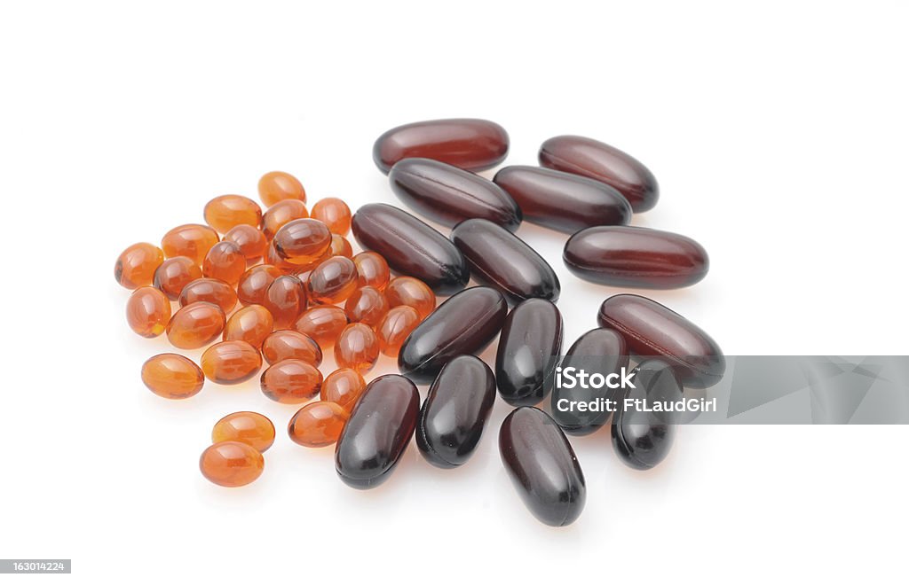 Farmaci o integratori - Foto stock royalty-free di Acido