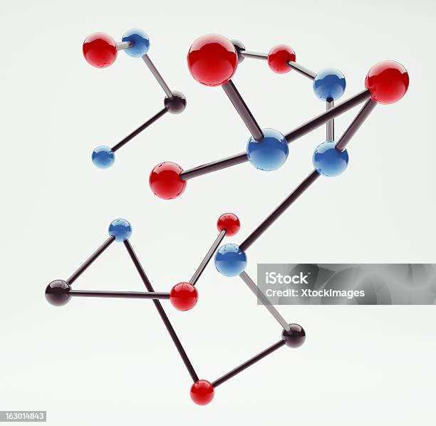 Molecular Structure Stock Photo - Download Image Now - Atom, Biochemistry, Biological Cell