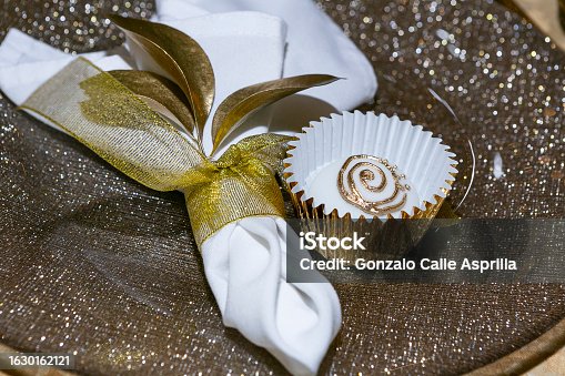 istock Close-up Of A Place On The Table For A Guest At The Celebration 1630162121
