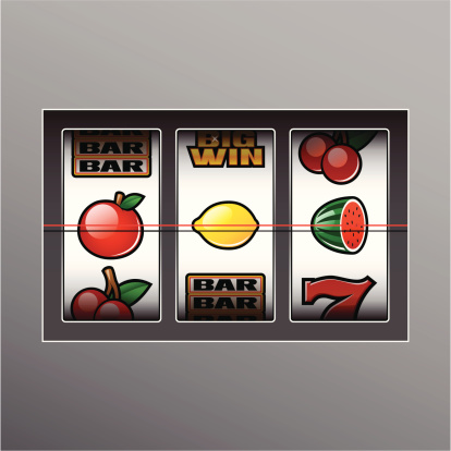 Slot machine vector illustration. EPS 8.0, Ai CS, PDF and JPEG (4000 x 4000) are included in package.