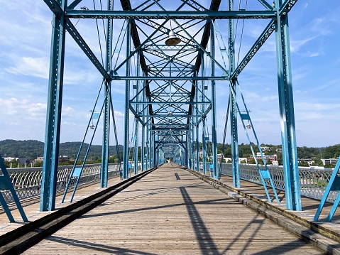 Walnut Street Bridge in Chattanooga, Tennessee