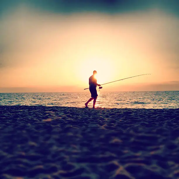 Photo of Fishing at Sunset