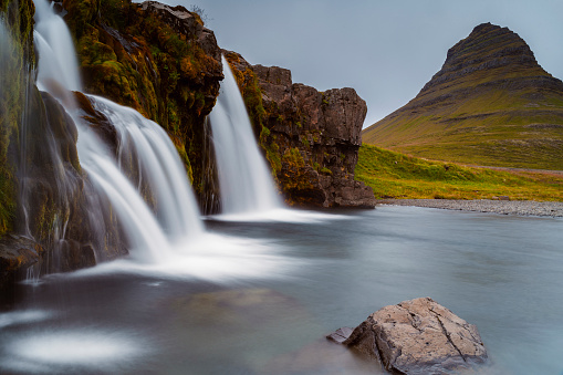 Stunning waterfalls and mountains