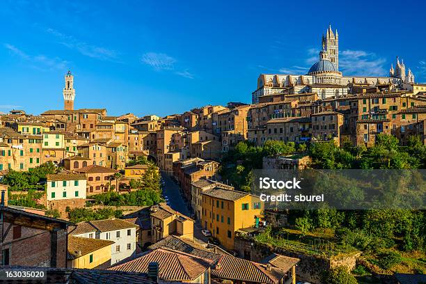 Panorama Of Siena Tuscany Stock Photo - Download Image Now - Siena - Italy, Ancient, Architecture