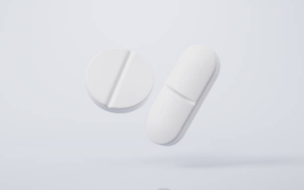 istock Medical pill with health care concept, 3d rendering. 1630452028