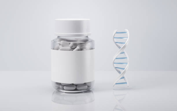 istock Medical pill bottle with health care concept, 3d rendering. 1630452041