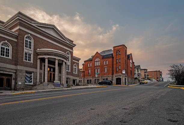 istock Sunset on Historic Churches in Butte, Montana 1630506879