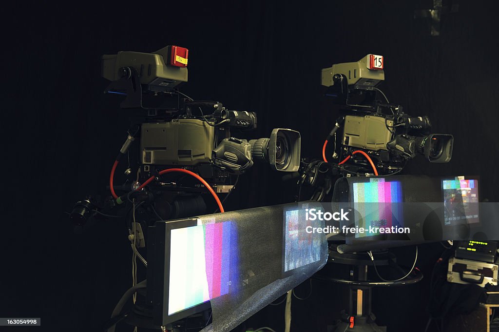 Car TV-Studio On location - mobil studio - Adobe RGB Arts Culture and Entertainment Stock Photo