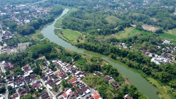 istock view of the river between two villages 1630601042