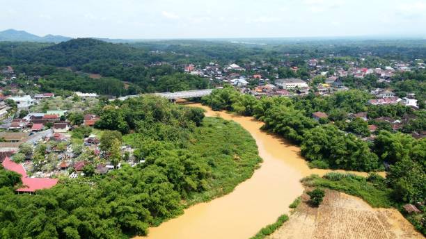 istock view of the river between two villages 1630601044