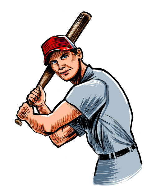Free Stock Photo of Baseball Player Swinging Bat at Ball | Download ...