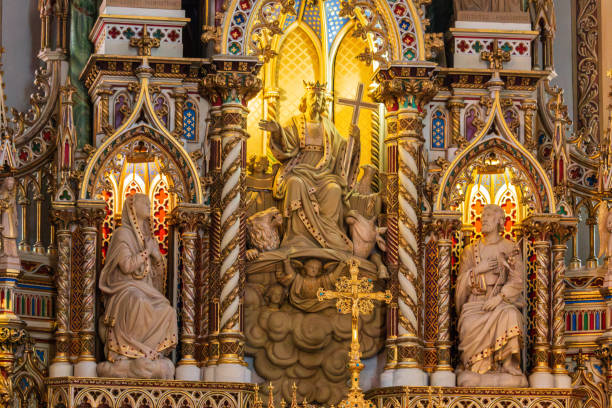 istock Notre-Dame Cathedral Basilica, Canada, architecture, public 1630624390