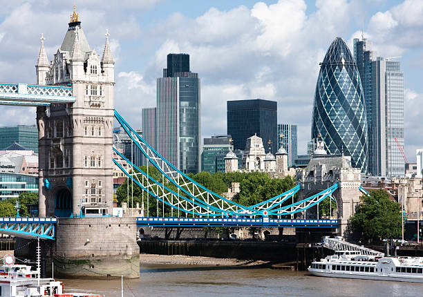 istock Tower Bridge and the Gherkin 163064184