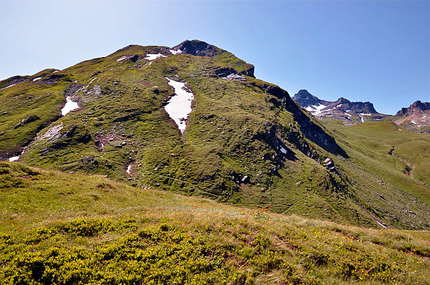 istock Mountains at Col du Petit-Saint-Bernard side Italy 163068831