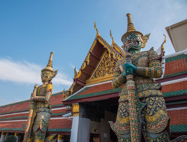 istock The Demon Guardian statues 1630718644