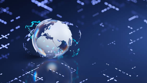 istock Global business and economy, cybersecurity and big data concept 1630736123