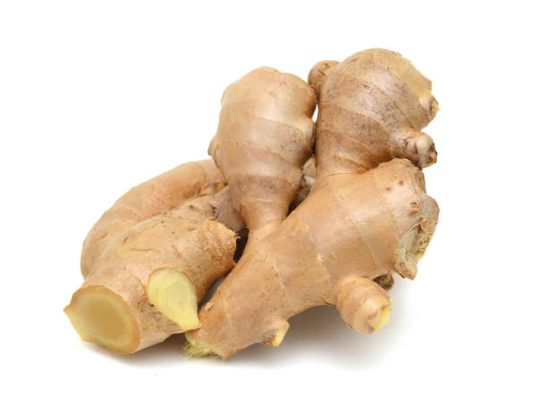 istock Fresh ginger root or rhizome isolated on white background cutout 1630737893