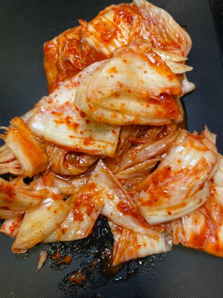 istock Pickled whole Chinese cabbage kimchi 1630739172