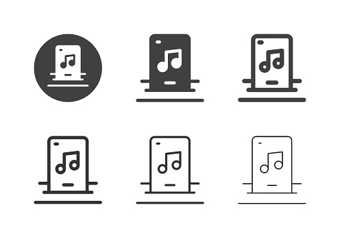 Lullaby Icons Multi Series Vector EPS File.