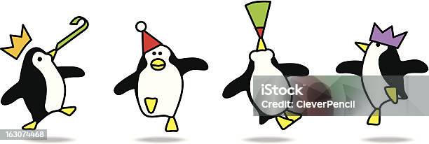 ペンギン色調でのパーティ - お祝いのベクターアート素材や画像を多数ご用意 - お祝い, イラストレーション, オレンジ色