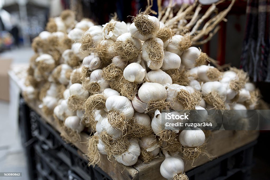 Knoblauch Nelken auf der Straße - Lizenzfrei Ausverkauf Stock-Foto