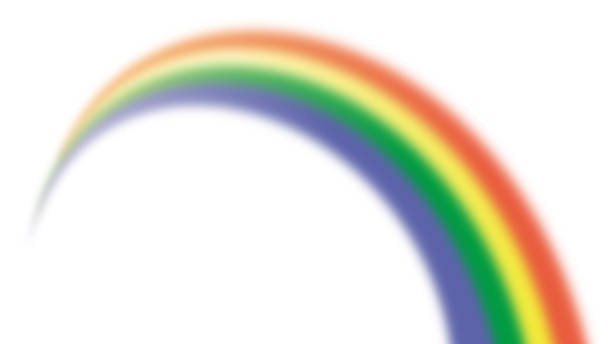 istock Colorful rainbow illustration and white background 1630818407