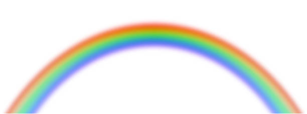 istock Colorful rainbow illustration and white background 1630818411