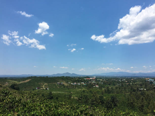 istock Mountain scenery in Bao Loc, Vietnam 1630849976