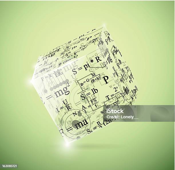 Physical Cube Stock Illustration - Download Image Now - Abstract, Calculating, Computer Graphic