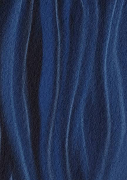 istock Abstract blue line on dark blue paper texture background for decoration on clean, aquatic, nautical and drinks concept 1630944977