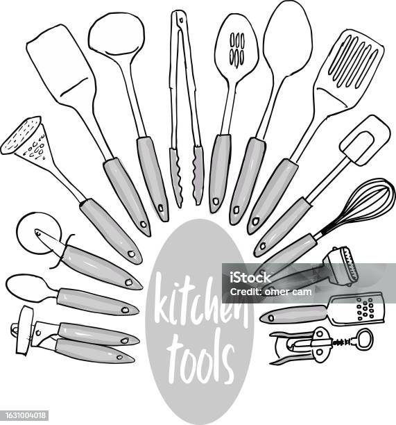 Pastry Chef Tools Stock Vector by ©LanaN. 120749710