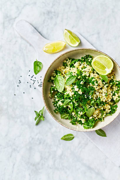 istock Bulgur-kale tabbouleh with herbs and lime-garlic dressing 1631108870