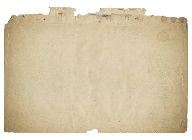 istock Vintage background of old paper texture with spots 1631118888