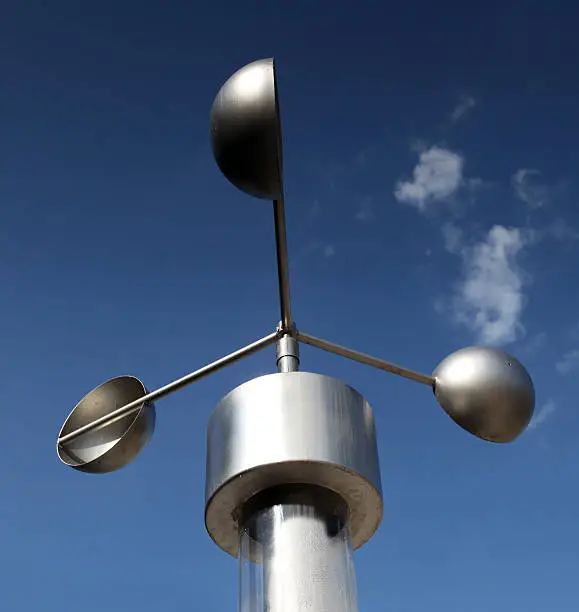 Anemometer, meteorological weather-station (measurement equipment)