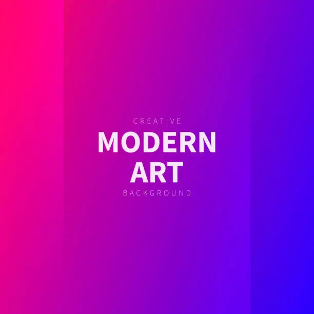 Vector illustration of Modern abstract background - Purple gradient