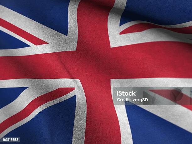 Foto de Bandeira Do Reino Unido e mais fotos de stock de Antigo - Antigo, Azul, Bandeira