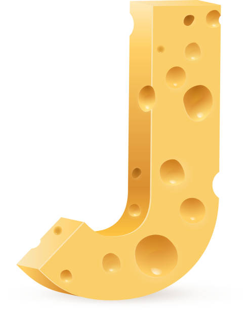 illustrazioni stock, clip art, cartoni animati e icone di tendenza di lettera fatto di formaggio - alphabet cheese parmesan cheese inspiration