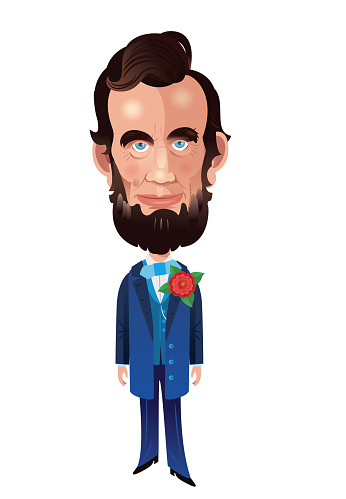 Vector Abraham Lincoln Quotes and Portrait