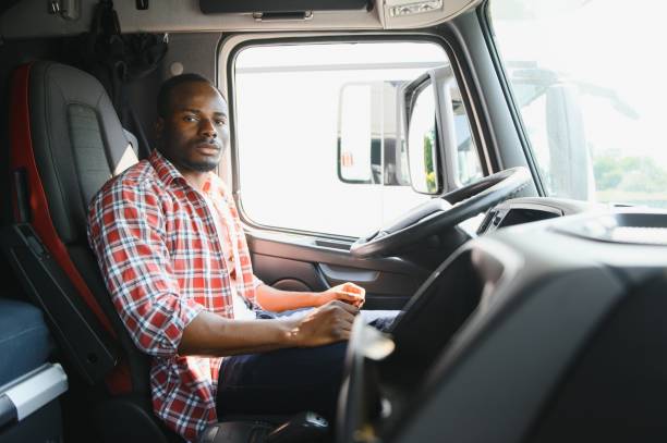 istock Young Black truck driver 1631214088