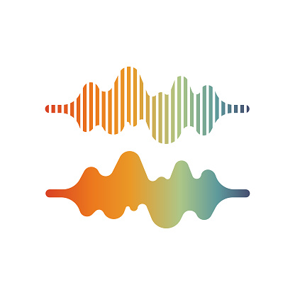 Sound Wave Icon Vector Design.