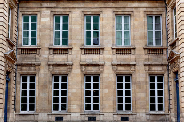 istock Typical French classic architecture in Bordeaux 1631257435