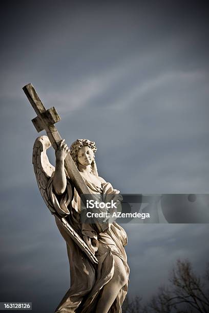Sant Angelo Angel - zdjęcia stockowe i więcej obrazów Anioł - Anioł, Architektura, Barok