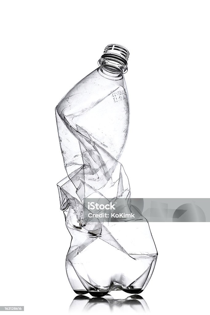 Purê de garrafa de plástico - Foto de stock de Branco royalty-free