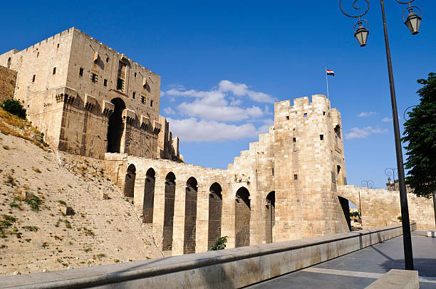 istock Aleppo Citadel in Aleppo, Syria 163134808